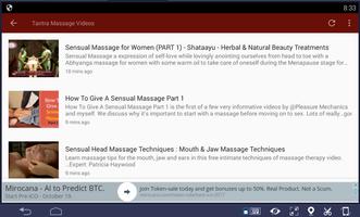 2 Schermata Tantra Massage Videos