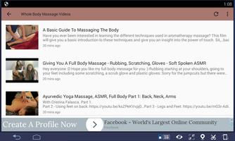 Whole Body Massage Videos capture d'écran 1