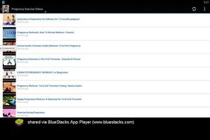 Pregnancy Exercise Videos screenshot 1