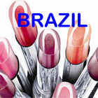 Brazil Folheto Maquiagem আইকন