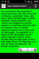 Imam Nawawi's 40 Hadith screenshot 1