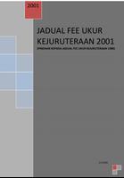 Jadual Fee Ukur Poster