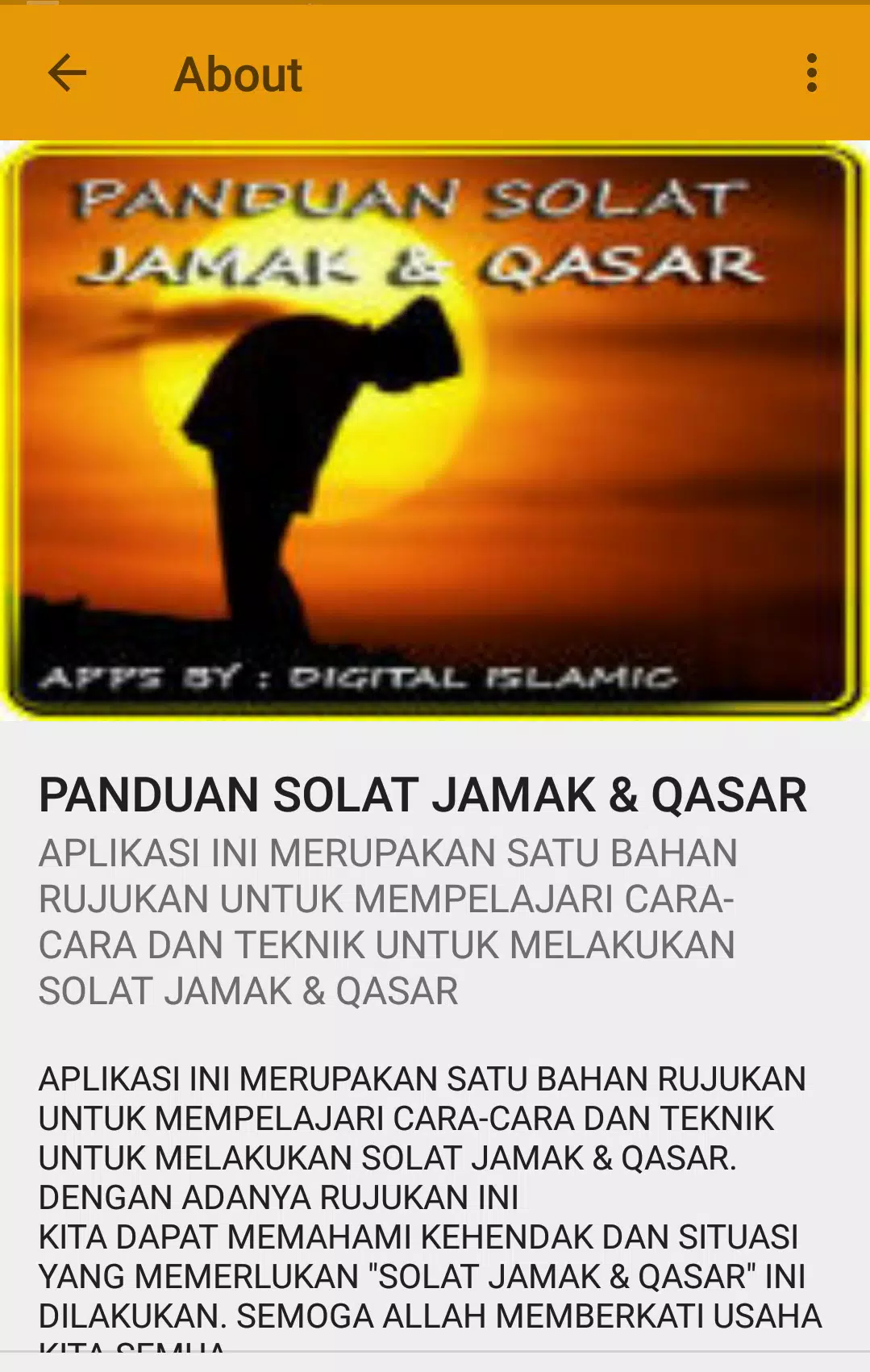 cara cara solat jamak