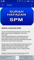 AYAT HAFAZAN SPM captura de pantalla 1