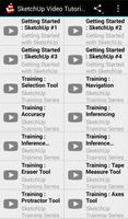 SketchUp Video Tutorials الملصق