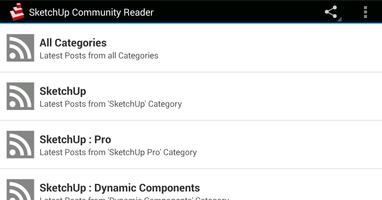 SketchUp Community Reader स्क्रीनशॉट 1