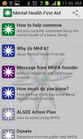 Mental Health First Aid Plakat