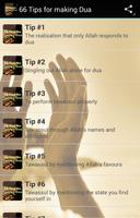 66 Tips for making Dua poster