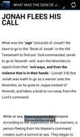 What was the Sign of Jonah? স্ক্রিনশট 3