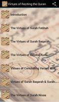 Virtues of reciting the Quran Affiche