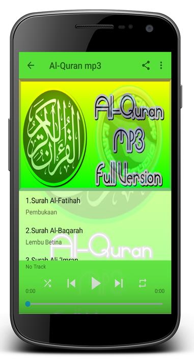 Bacaan Al-Quran 30 Juzuk mp3 for Android - APK Download