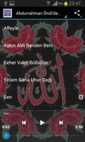 2 Schermata Abdurrahman Önül İlahileri
