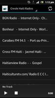 Creole Haiti Radios Affiche