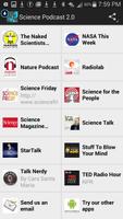 Science Podcast 2.0 captura de pantalla 1