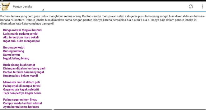 Pantun Pour Android Telechargez L Apk