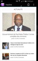 Burkina Faso Actualites скриншот 2