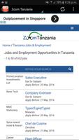 Tanzania Jobs स्क्रीनशॉट 3
