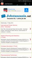 Tanzania Jobs ภาพหน้าจอ 2