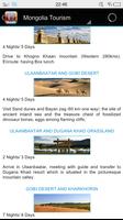 Mongolia Travel capture d'écran 3