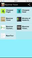 Myanmar Travel Cartaz