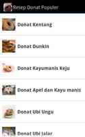 Resep Donat Populer Affiche