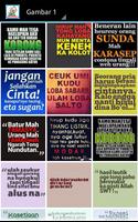 Kata Lucu Bahasa Sunda скриншот 1