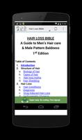 Hair Loss Bible Plakat