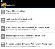 How To Choose A Locksmith 截图 1