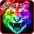 Neon Animals Wallpaper 圖標