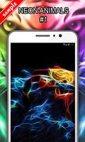 Neon Animals Wallpaper 截圖 1