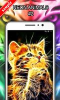 Neon Animals Wallpaper 截圖 2