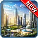 Futuristic City Wallpaper HD APK