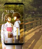 HD Tsuki Ga Kirei Wallpaper captura de pantalla 1