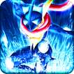 Ash Greninja Poke Wallpaper Art
