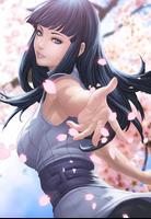 پوستر Beauty Hinata Wallpaper FanArt