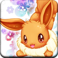 Eeevee Cute Poke Art Wallpaper