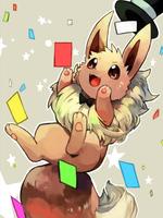 برنامه‌نما Eeevee Cute Poke Art Wallpaper عکس از صفحه