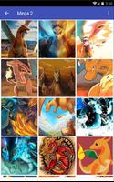 Charizard Fire Poke Wallpaper capture d'écran 1