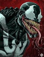 Venom Dark Spider Art Wallpaper capture d'écran 3