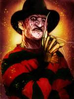 Scary Freddy Krueger Wallpaper Affiche