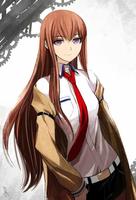 Kurisu Makise Anime Wallpaper Affiche