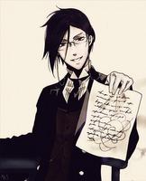 Sebastian Michaelis Wallpaper ART Affiche
