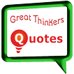 Great Thinkers Quotes ícone