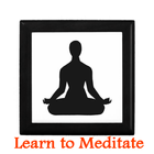 Learn to meditate Zeichen