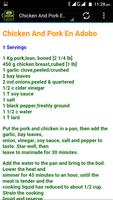 Adobo Recipes Ekran Görüntüsü 3