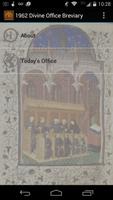 1962 Divine Office Breviary Plakat