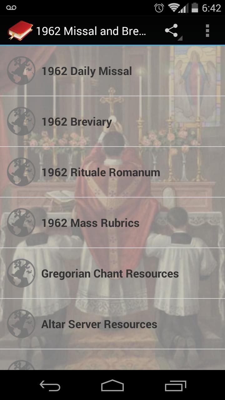 1962 Missal And Breviary For Android Apk Download