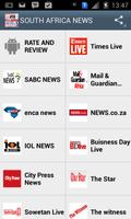 SOUTH AFRICA NEWS Affiche