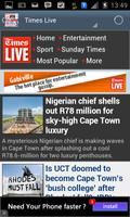 SOUTH AFRICA NEWS स्क्रीनशॉट 1
