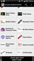 GHANA NEWSPAPERS Ekran Görüntüsü 1